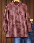 Rose Flower Casual Sweatshirt