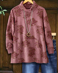 Rose Flower Casual Sweatshirt