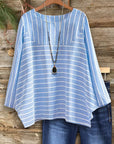 Ocean Breeze Striped Top