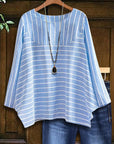 Ocean Breeze Striped Top