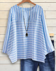 Ocean Breeze Striped Top