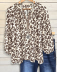 Classic Leopard Print Blouse