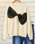 Holiday Bow Crewneck Sweatshirt