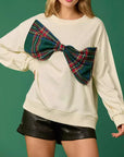 Holiday Bow Crewneck Sweatshirt