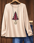 Festive Pine Casual Top