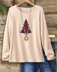 Festive Pine Casual Top