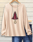 Festive Pine Casual Top