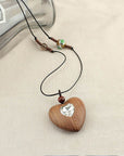 Woodland Heart Pendant Necklace