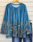 Boho Garden Crewneck Top