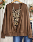 Urban Luxe Leopard Insert Top