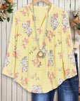 Sunlit Meadow Pleated Blouse
