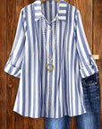 Coastal Stripe Relaxed Shirt