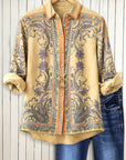 Golden Paisley Heritage Shirt