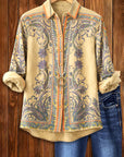 Golden Paisley Heritage Shirt