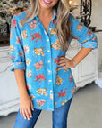 Sky Garden Button-Up Shirt