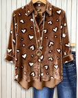 Cozy Cocoa Velvet Hearts Top
