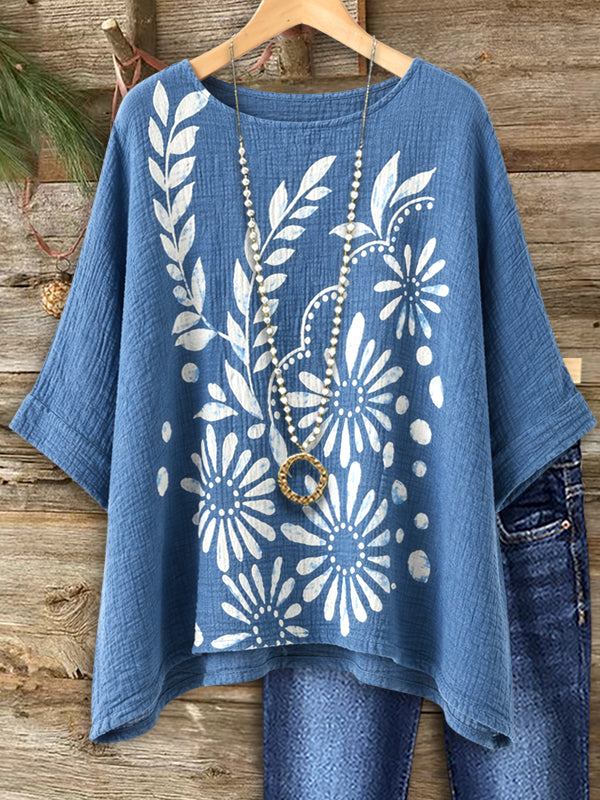 Coastal Breeze Oversized Top