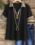 Urban Chic Leopard Trim Top