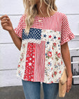Stars & Stripes Patchwork Top