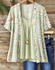 Sage Garden Kimono Top