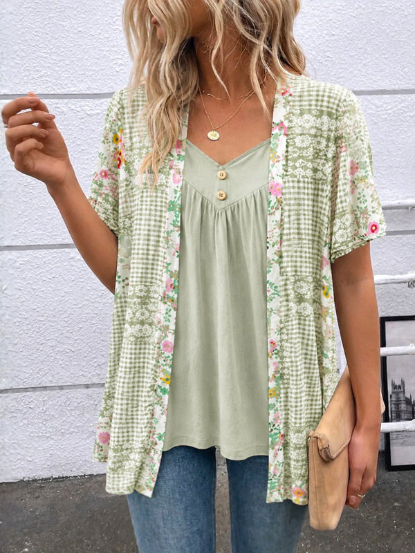 Sage Garden Kimono Top