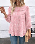 Blush Meadow Puff Top