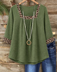 Olive Wild Charm Top