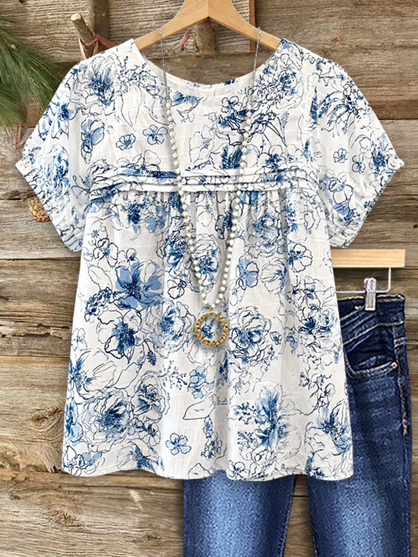 Porcelain Garden Blouse