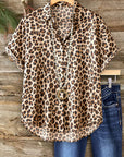 Fierce Chic Leopard Camp Shirt