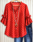 Cherry Dot Charm Blouse
