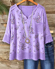 Lavender Breeze Paisley Top