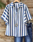 Seaside Breeze Stripe Blouse