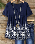 Midnight Elegance Blouse