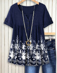 Midnight Elegance Blouse