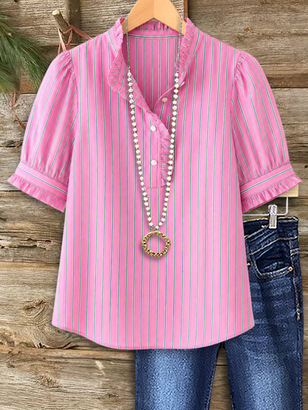 Sweet Magnolia Ruffle Top