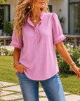 Sweet Magnolia Ruffle Top