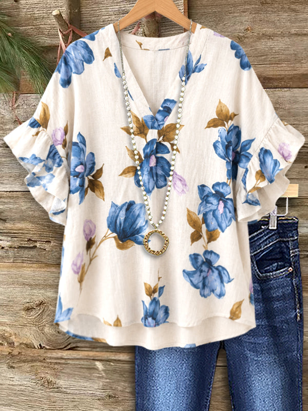 Bluebell Garden Blouse