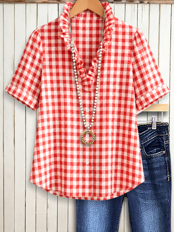 Country Picnic Gingham Shirt