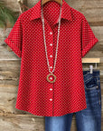 Red Dot Charm Shirt