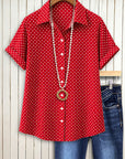 Red Dot Charm Shirt