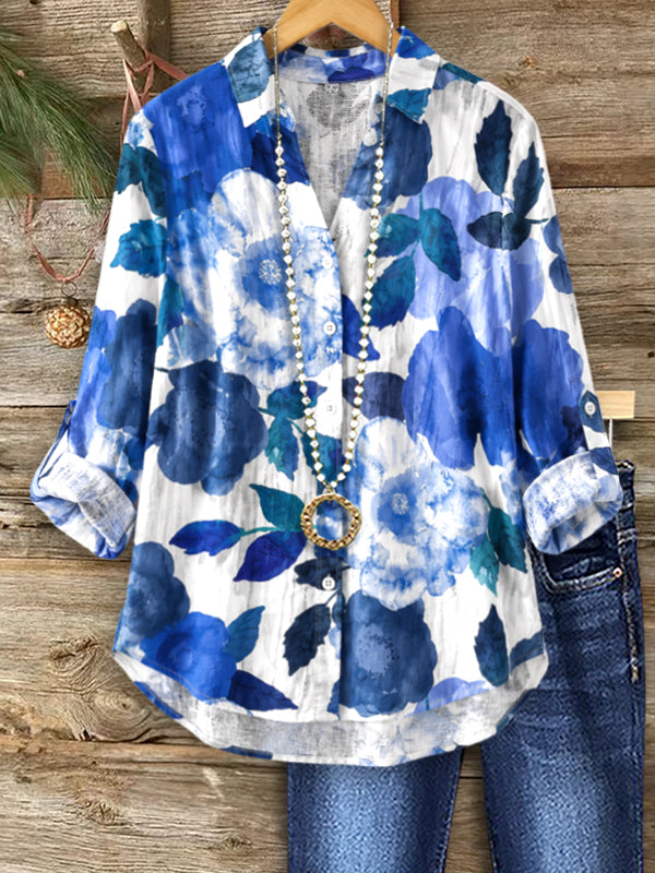 Coastal Bloom Blouse