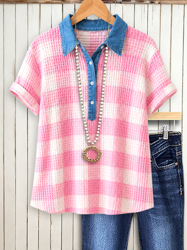 Sweet Picnic Waffle Top