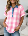 Sweet Picnic Waffle Top