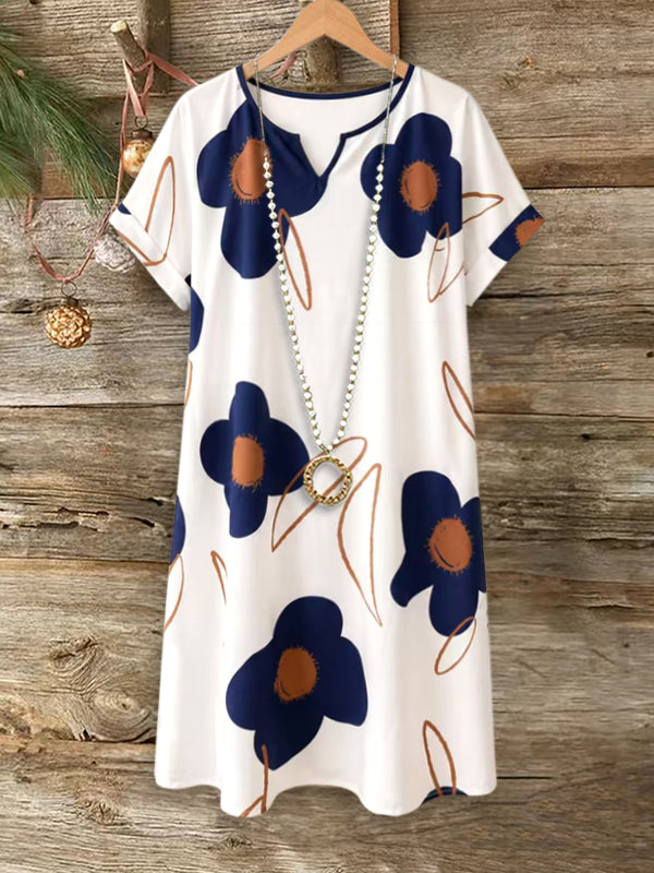 Indigo Daisy Easy Dress