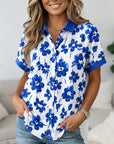 Blue Blossom Garden Shirt