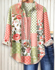 Garden Patchwork Button-Up Shirt