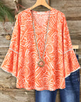 Sunset Coast Boho Blouse