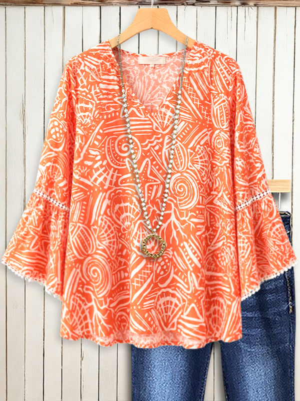 Sunset Coast Boho Blouse