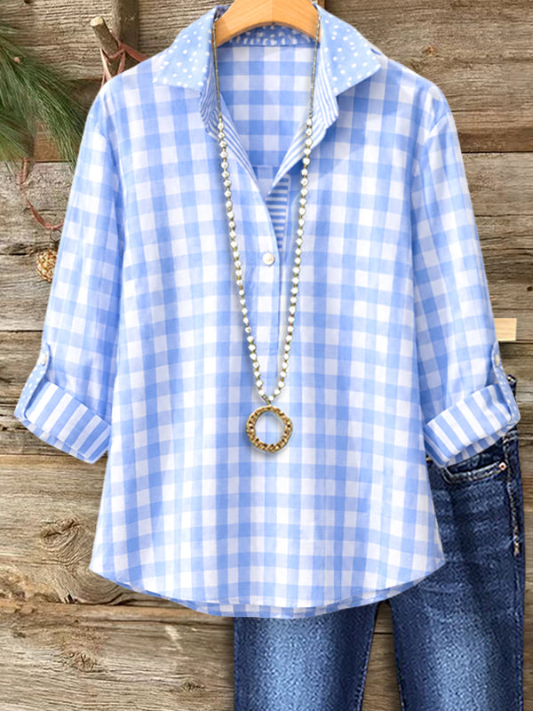 Sunny Picnic Gingham Shirt