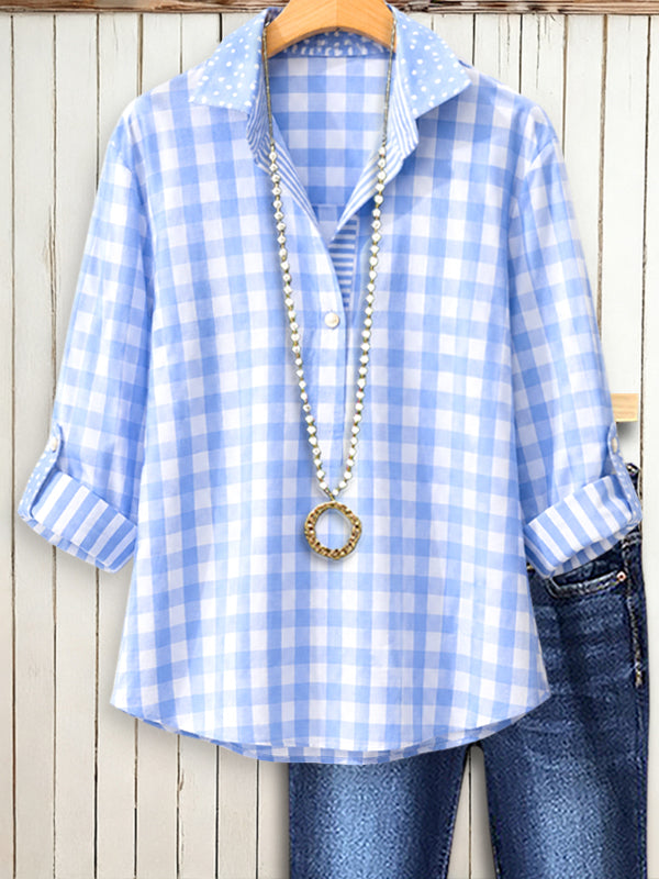 Sunny Picnic Gingham Shirt